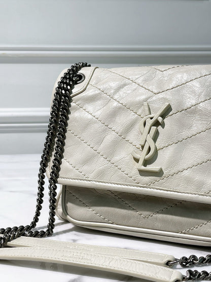 YSL NIKI BABY, White