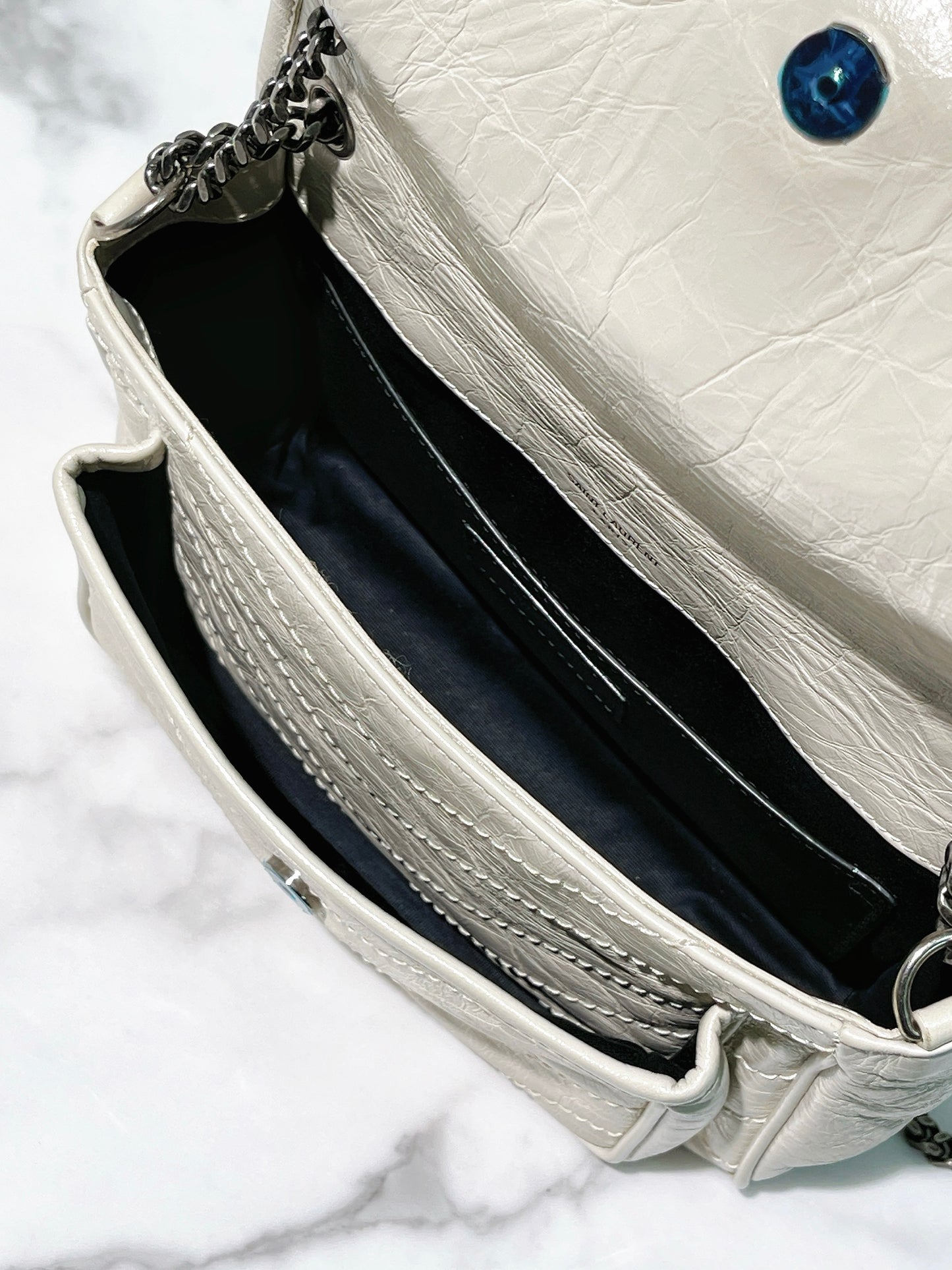 YSL NIKI BABY, White