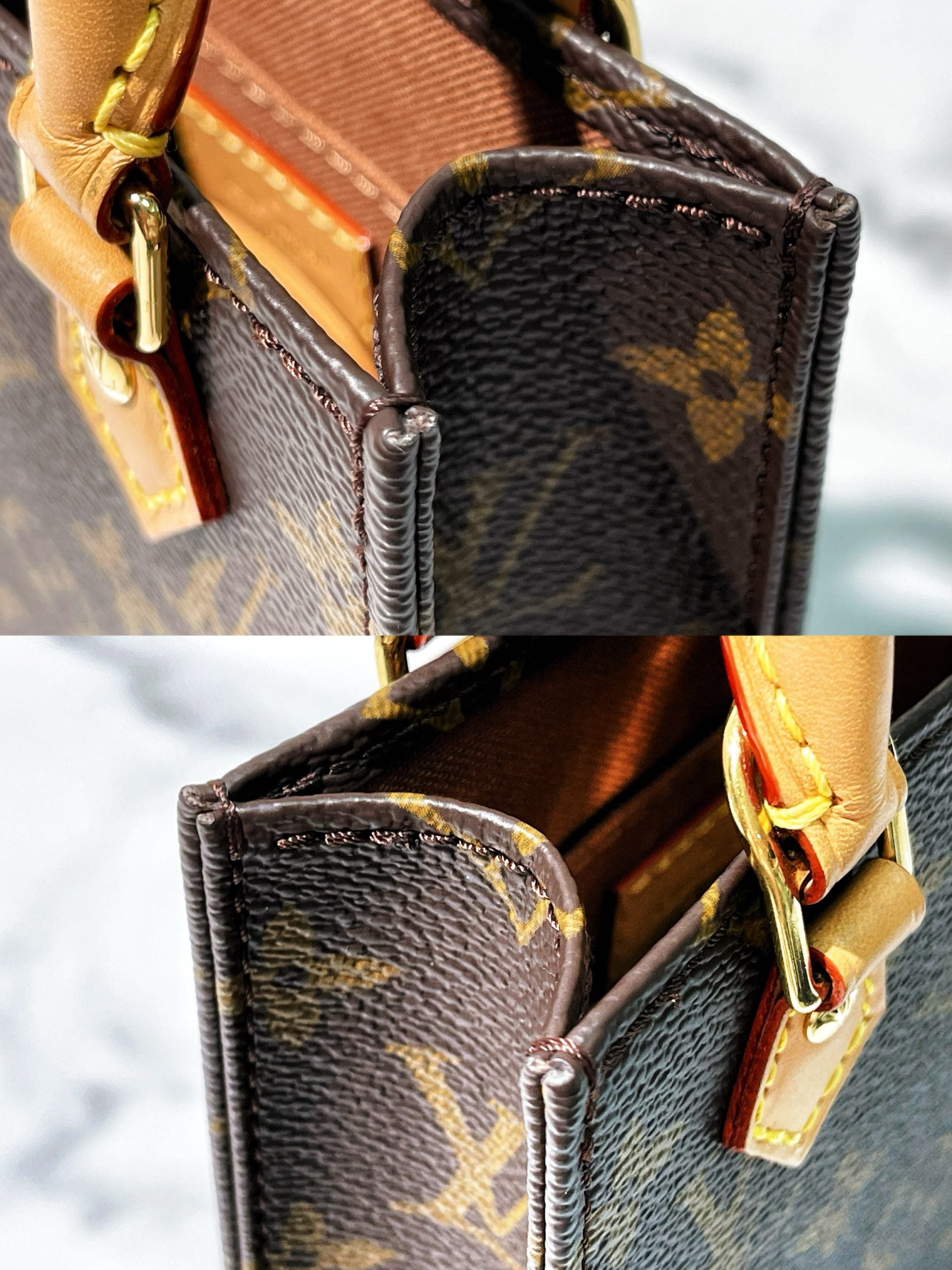 LV PETIT SAC PLAT, Monogram