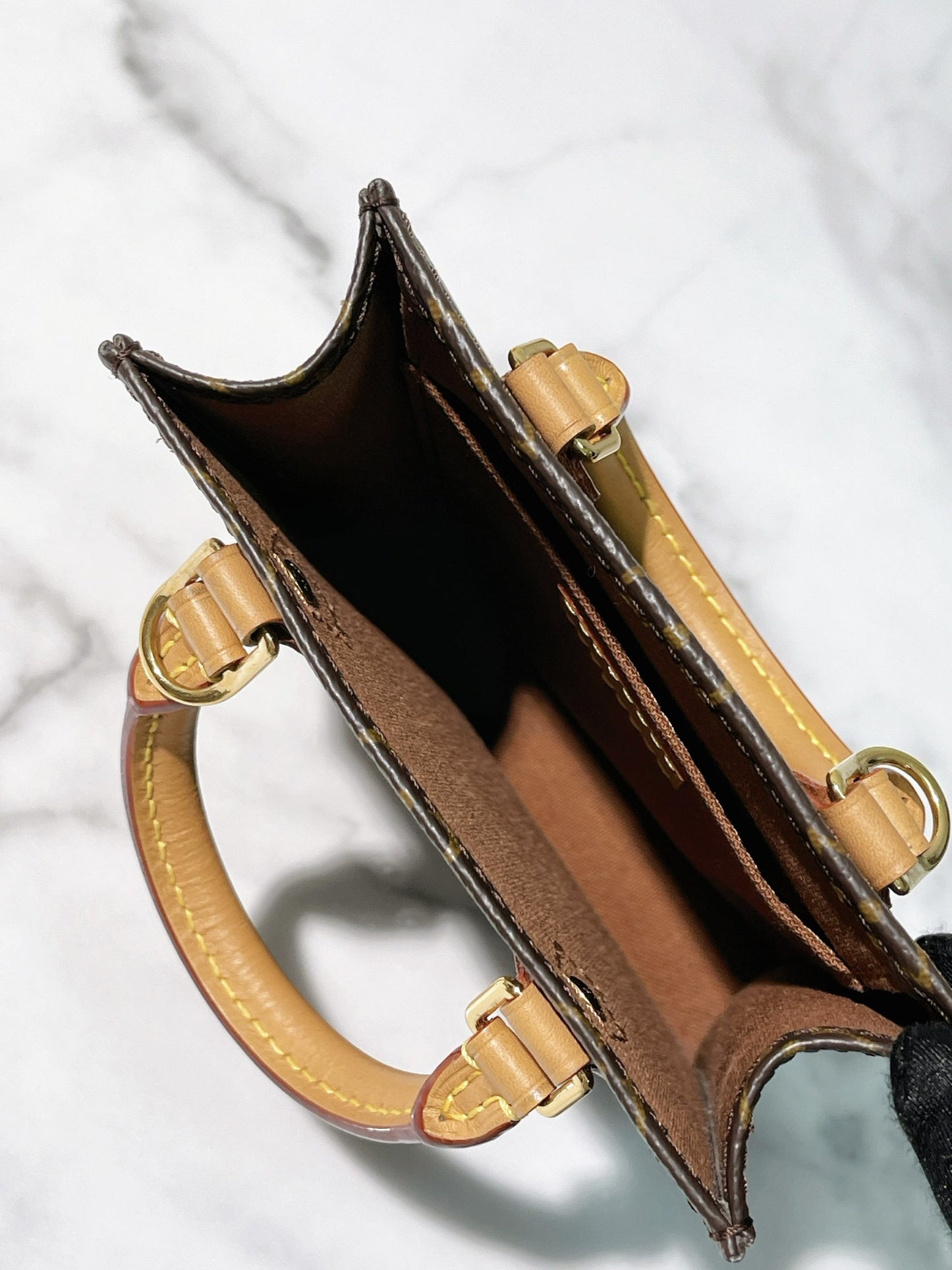 LV PETIT SAC PLAT, Monogram