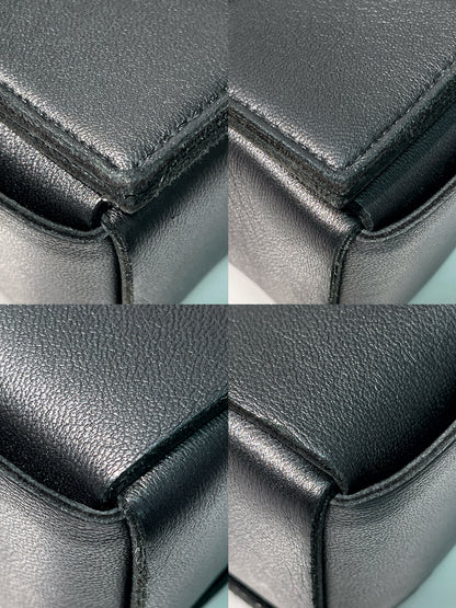 BOTTEGA VENETA SMALL CASSETTE BAG, Black