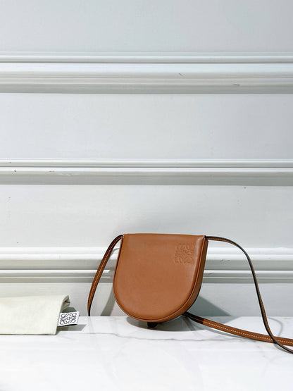 LOEWE MINI HEEL, Tan