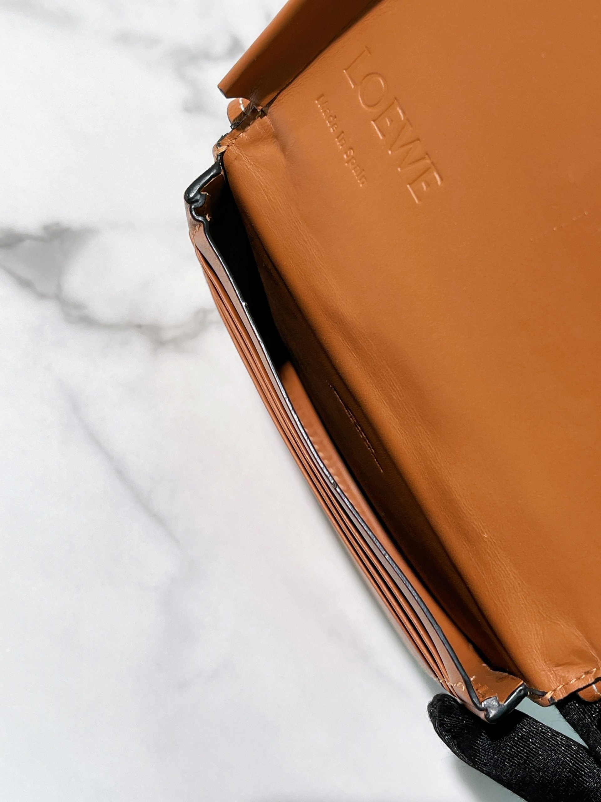 LOEWE MINI HEEL, Tan