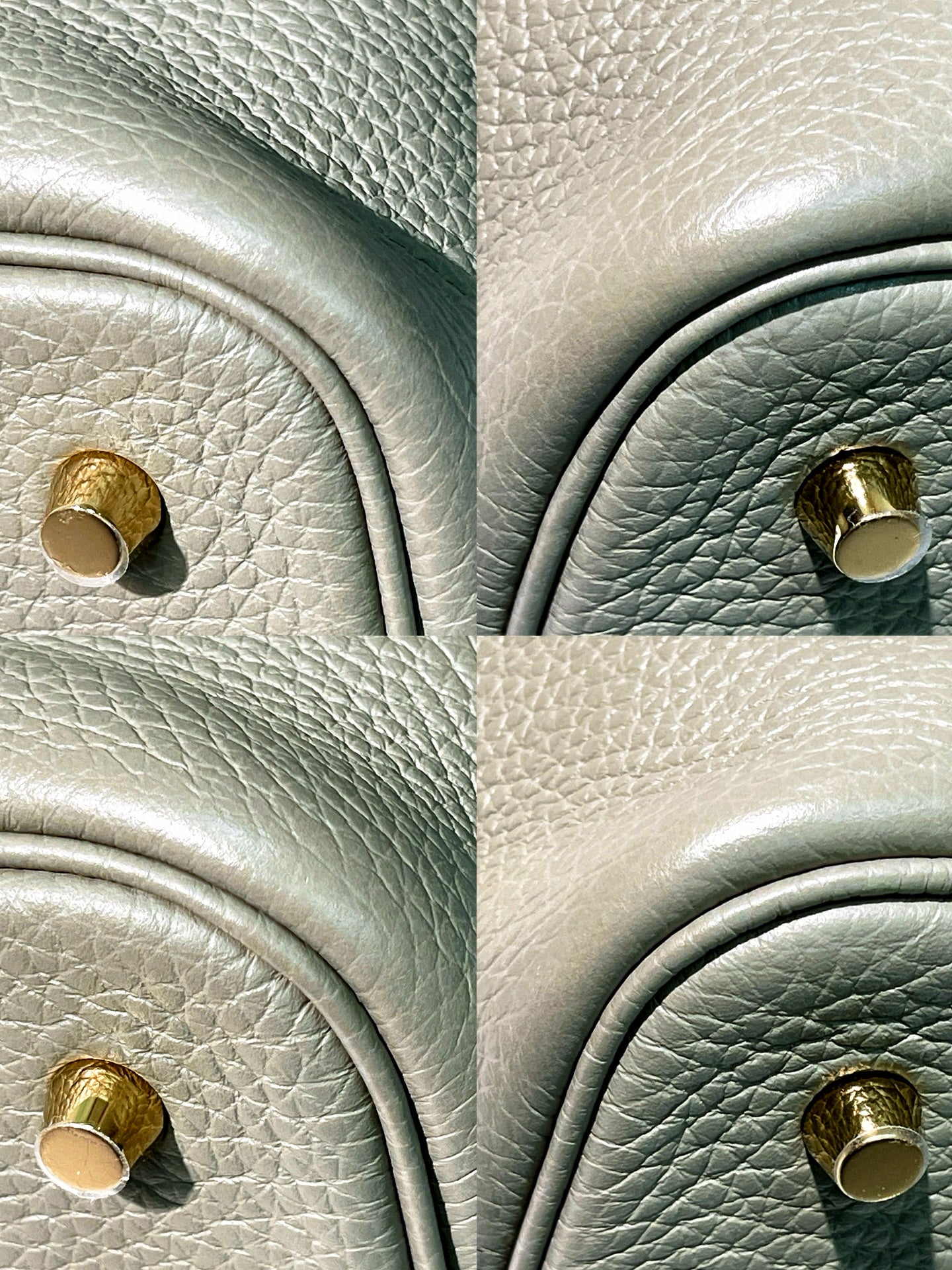 HERMES PICOTIN 22, Sauge/Gold