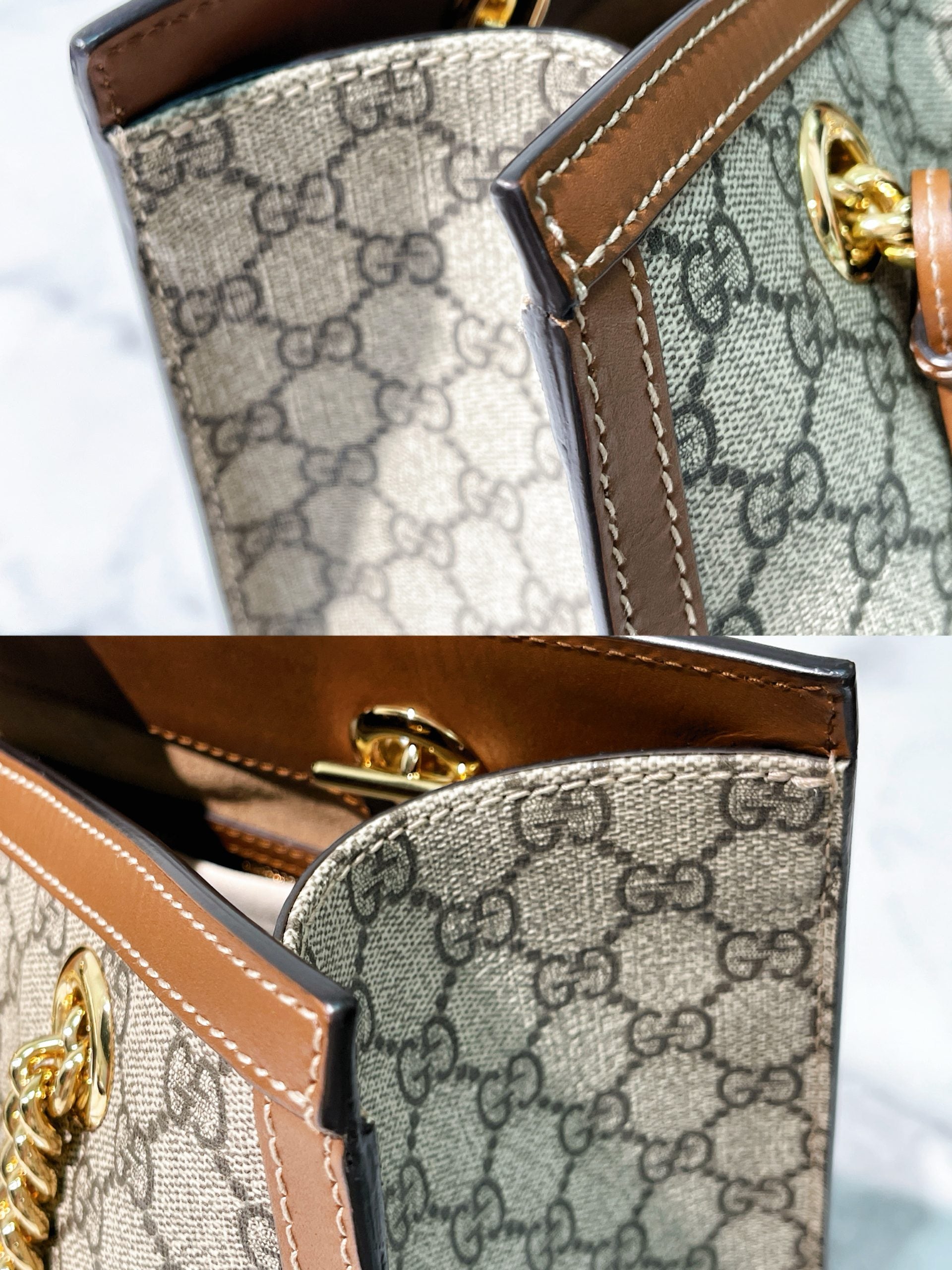 GUCCI PADLOCK TOTE, MEDIUM