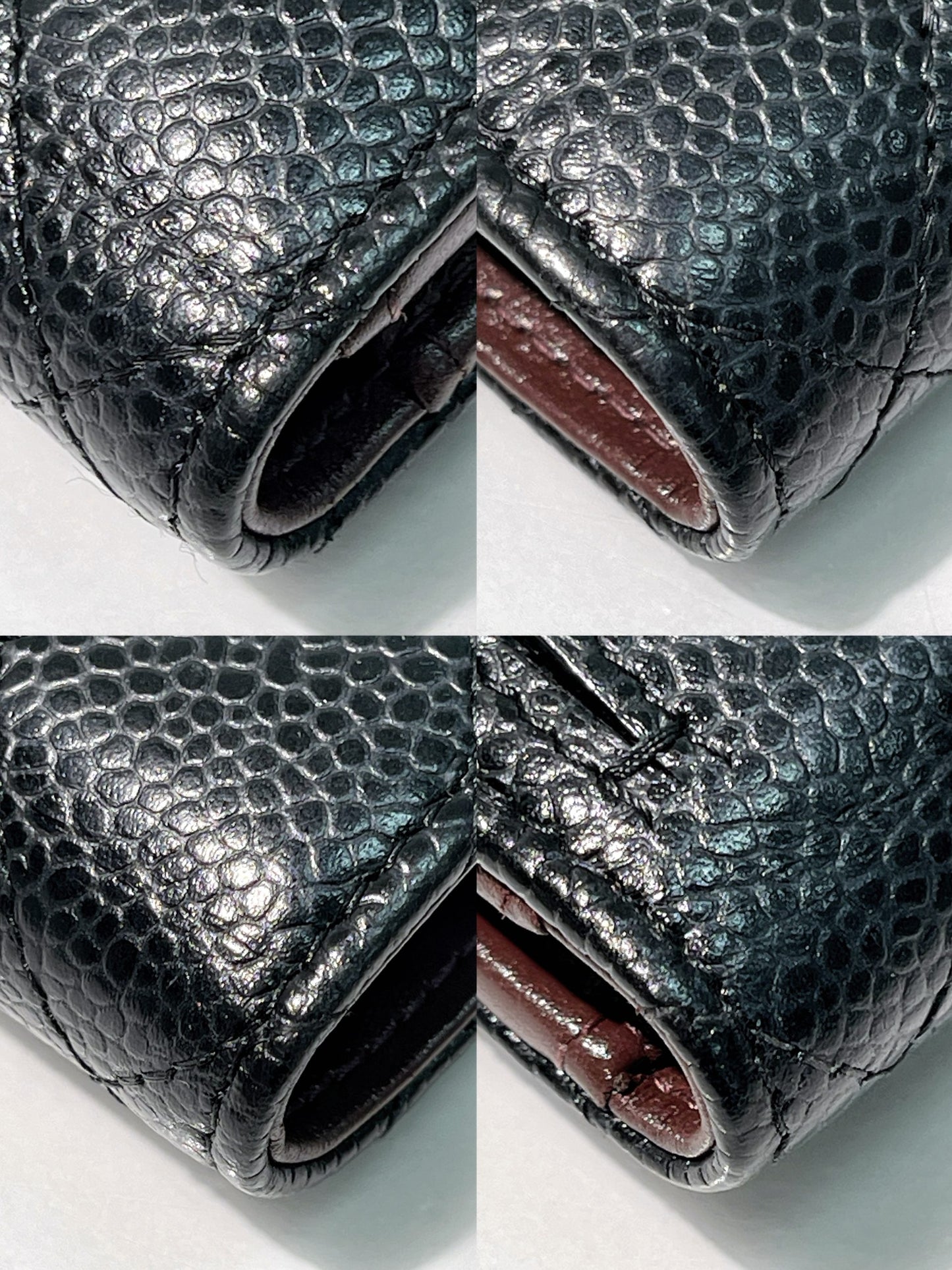 CHANEL CLASSIC WALLET, Black/Silver