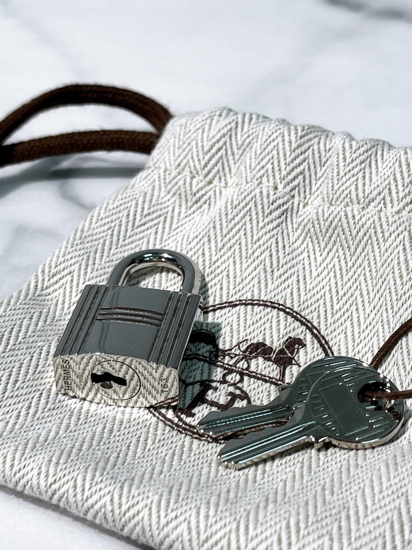 HERMES CARGO PICOTIN 18, Black/Silver