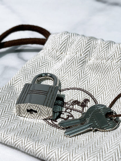 HERMES CARGO PICOTIN 18, Black/Silver