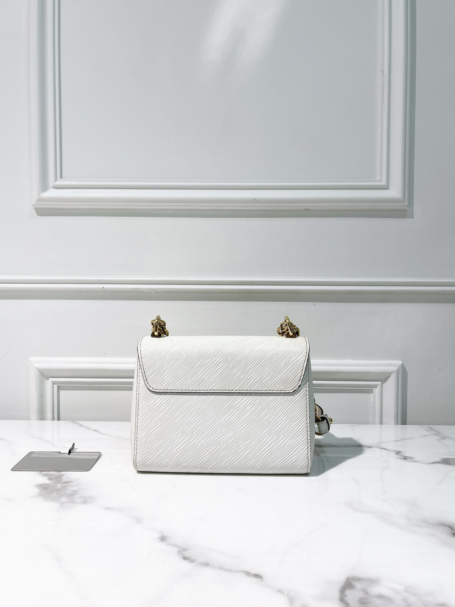 LV TWIST PM, White/Gold