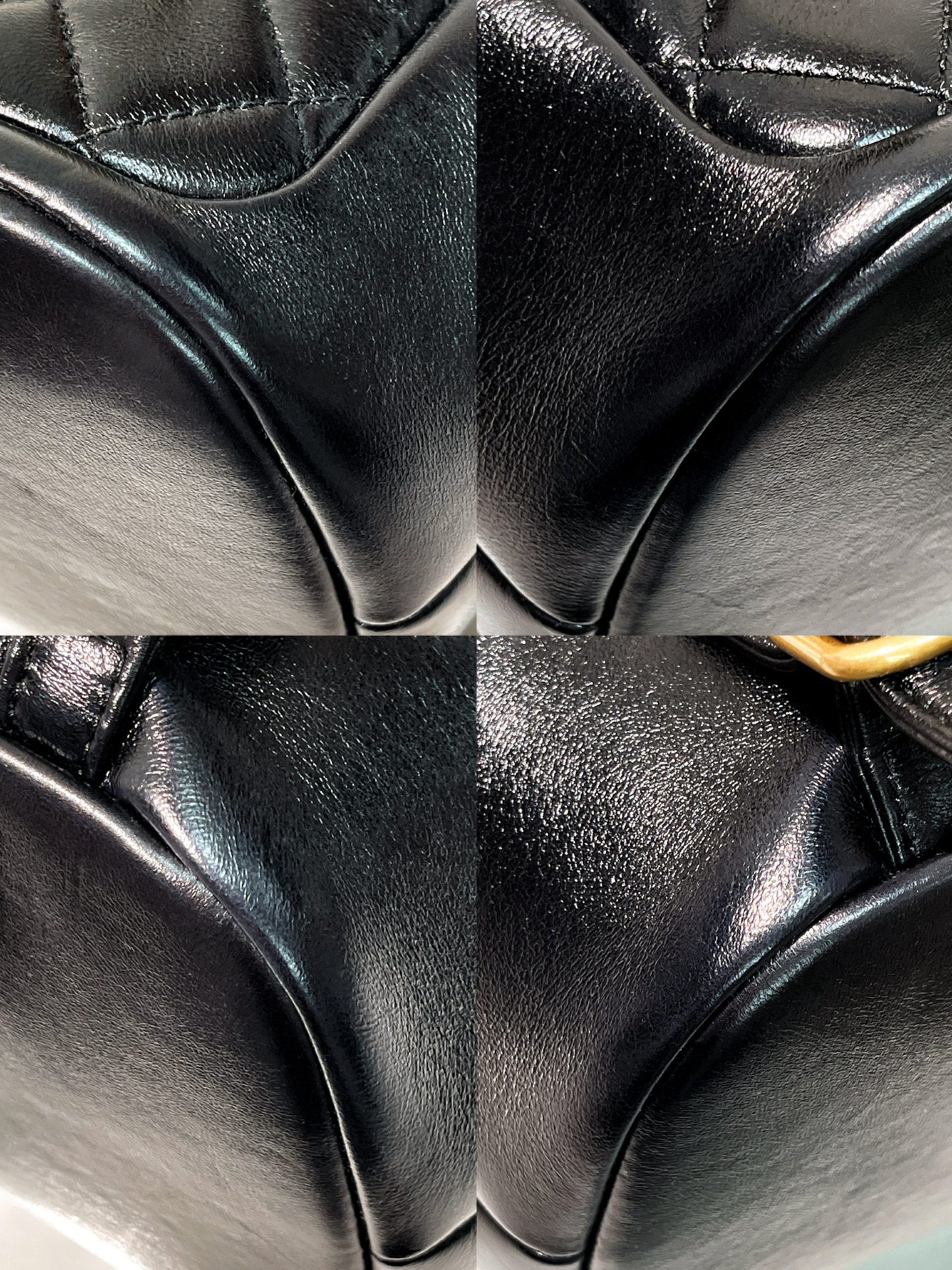 CHANEL 23K BACKPACK, Black/Gold