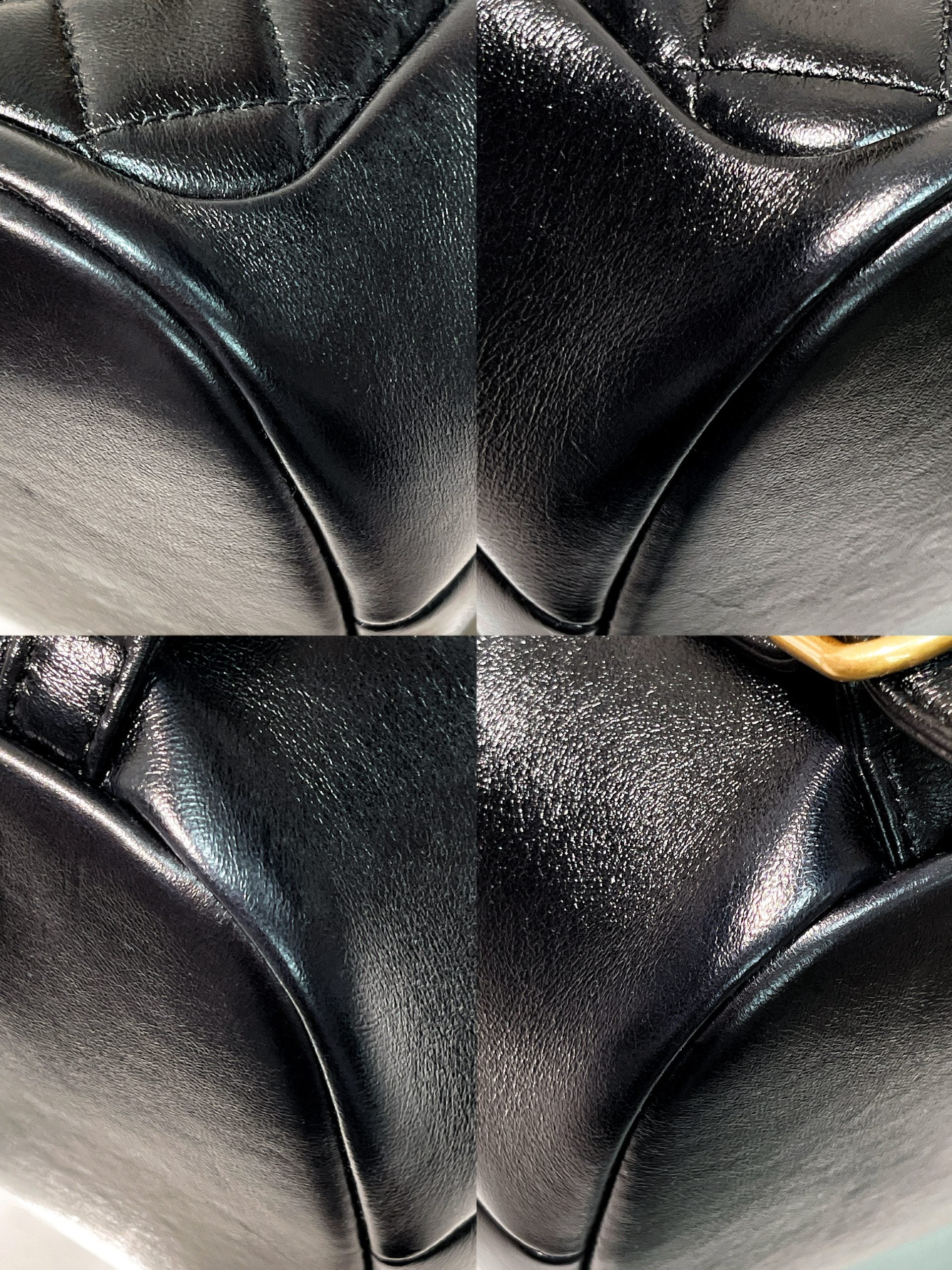 CHANEL 23K BACKPACK, Black/Gold