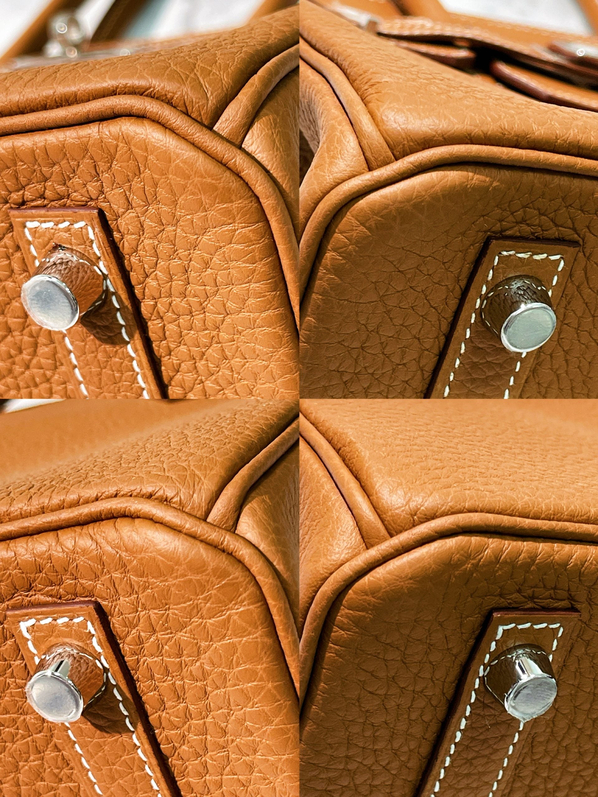 HERMES BIRKIN 30, Gold/Silver