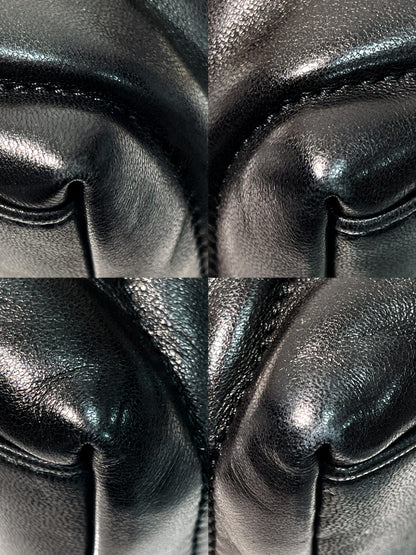 YSL PUFFER SMALL, Black/Gold