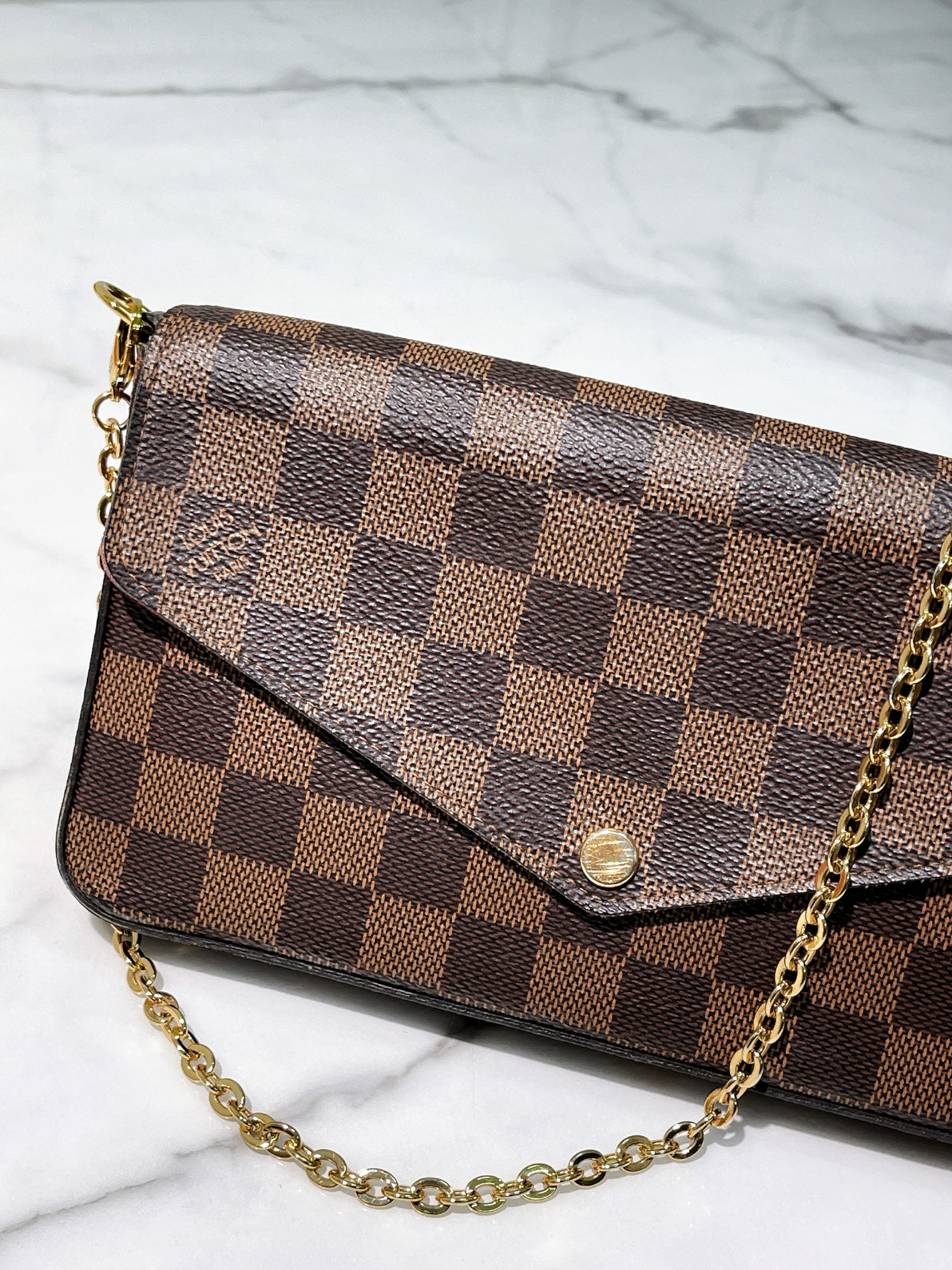 LV FELICIE POCHETTE, Damier