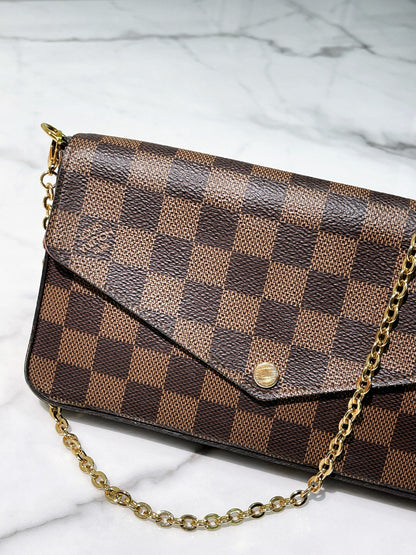LV FELICIE POCHETTE, Damier