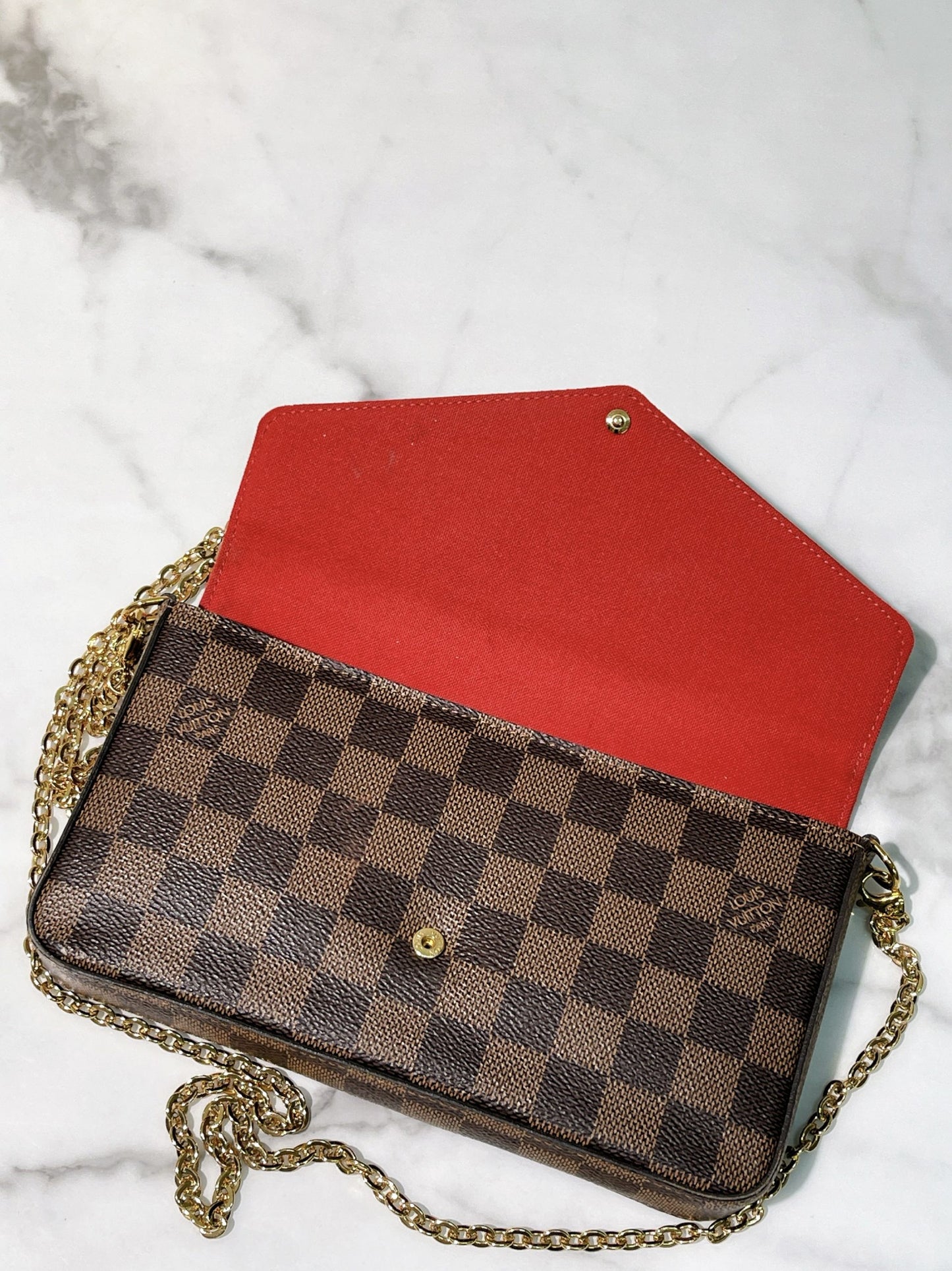 LV FELICIE POCHETTE, Damier