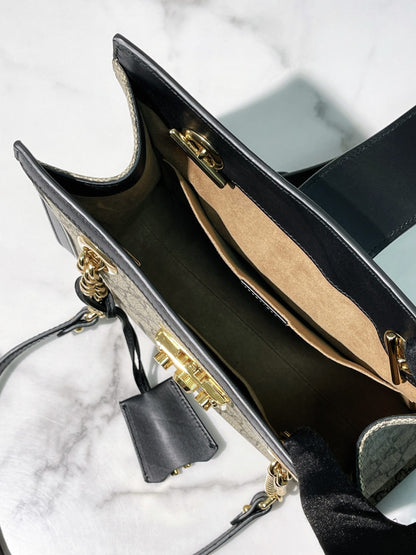 GUCCI SMALL PADLOCK TOTE