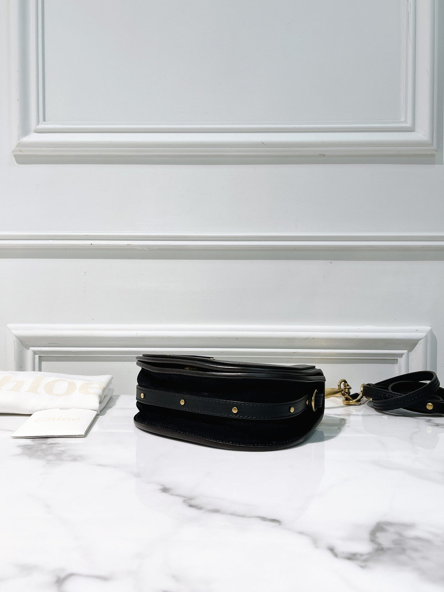 CHLOE NILE, Black/Gold