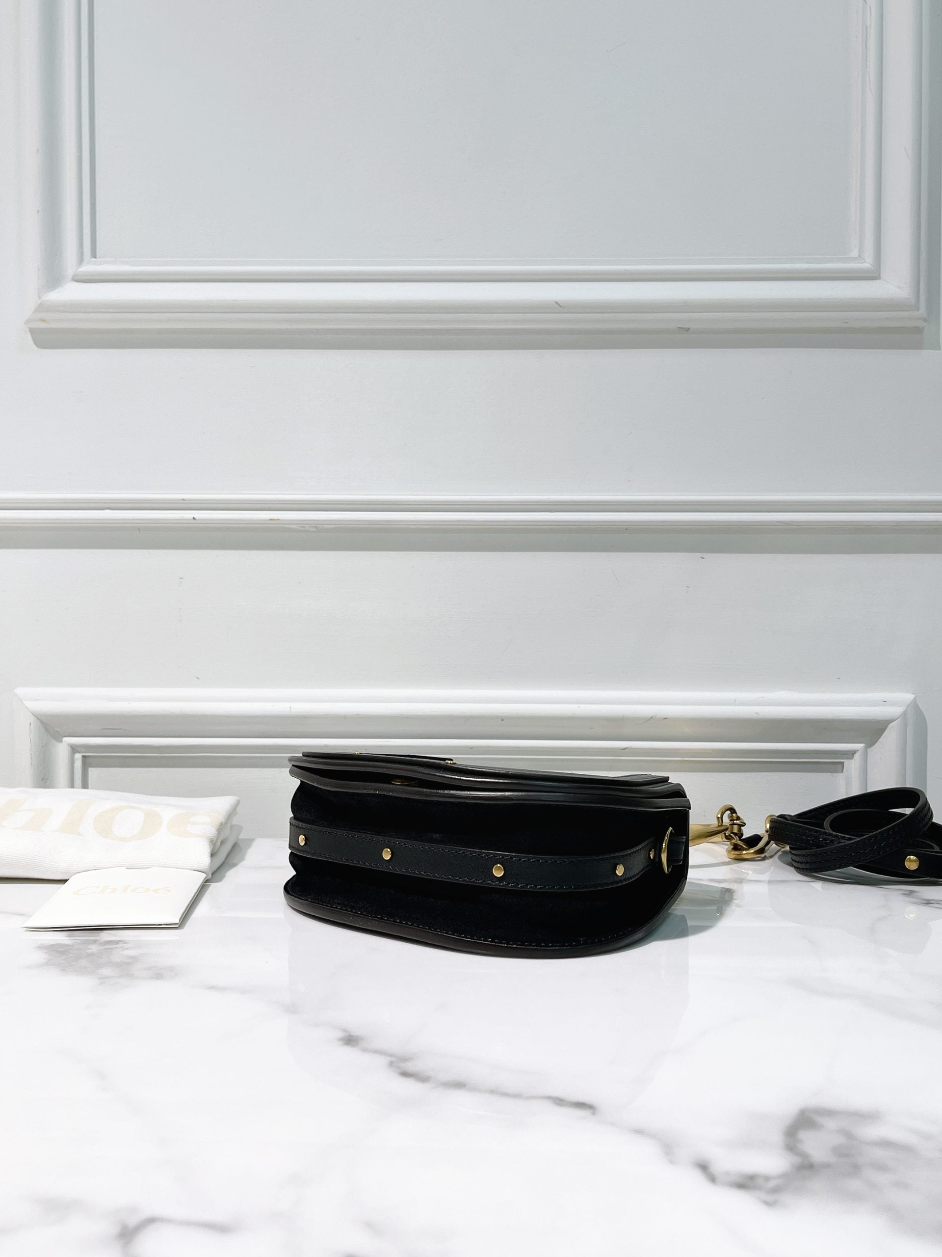 CHLOE NILE, Black/Gold