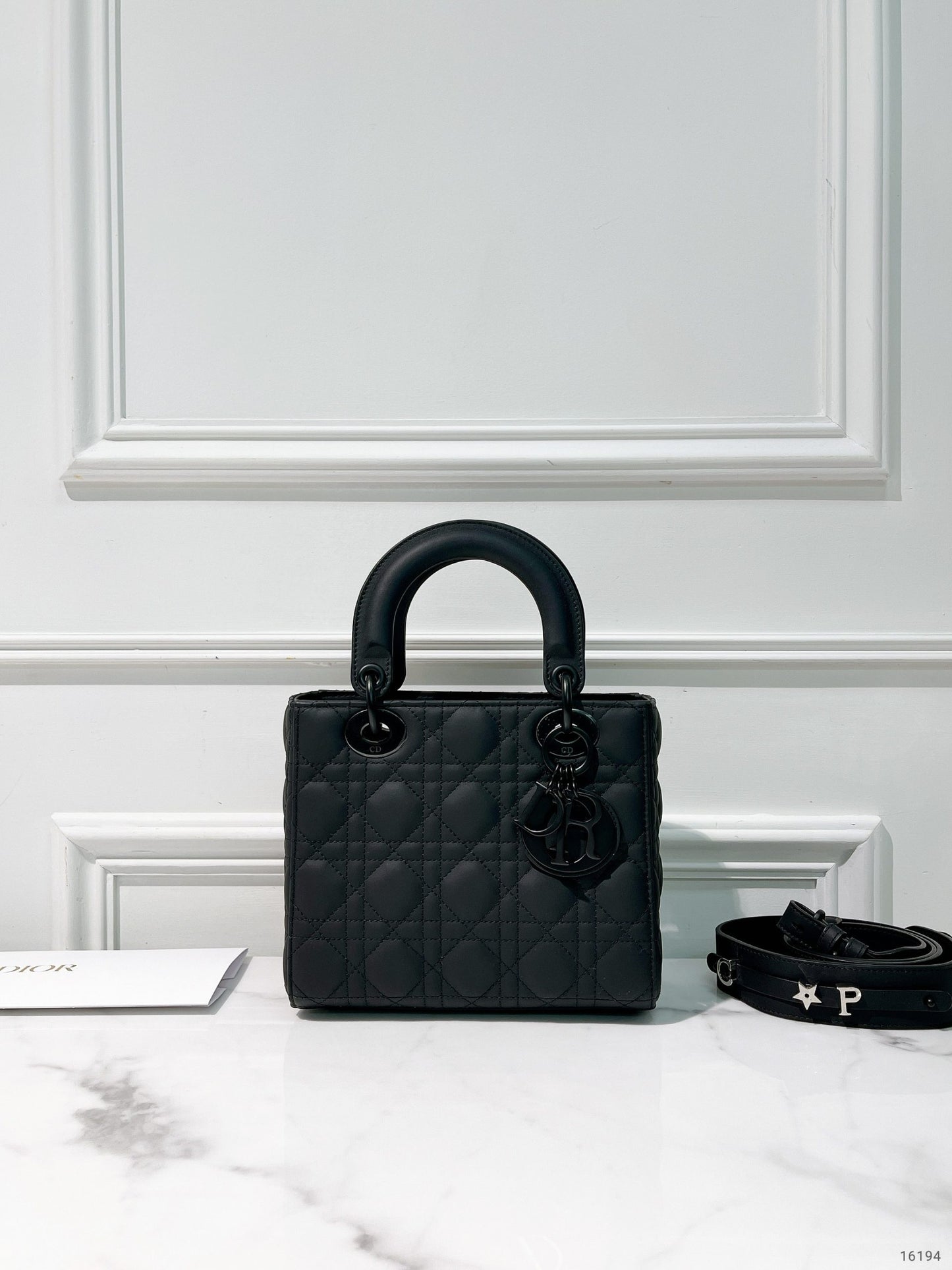 DIOR SMALL LADY DIOR, So Black