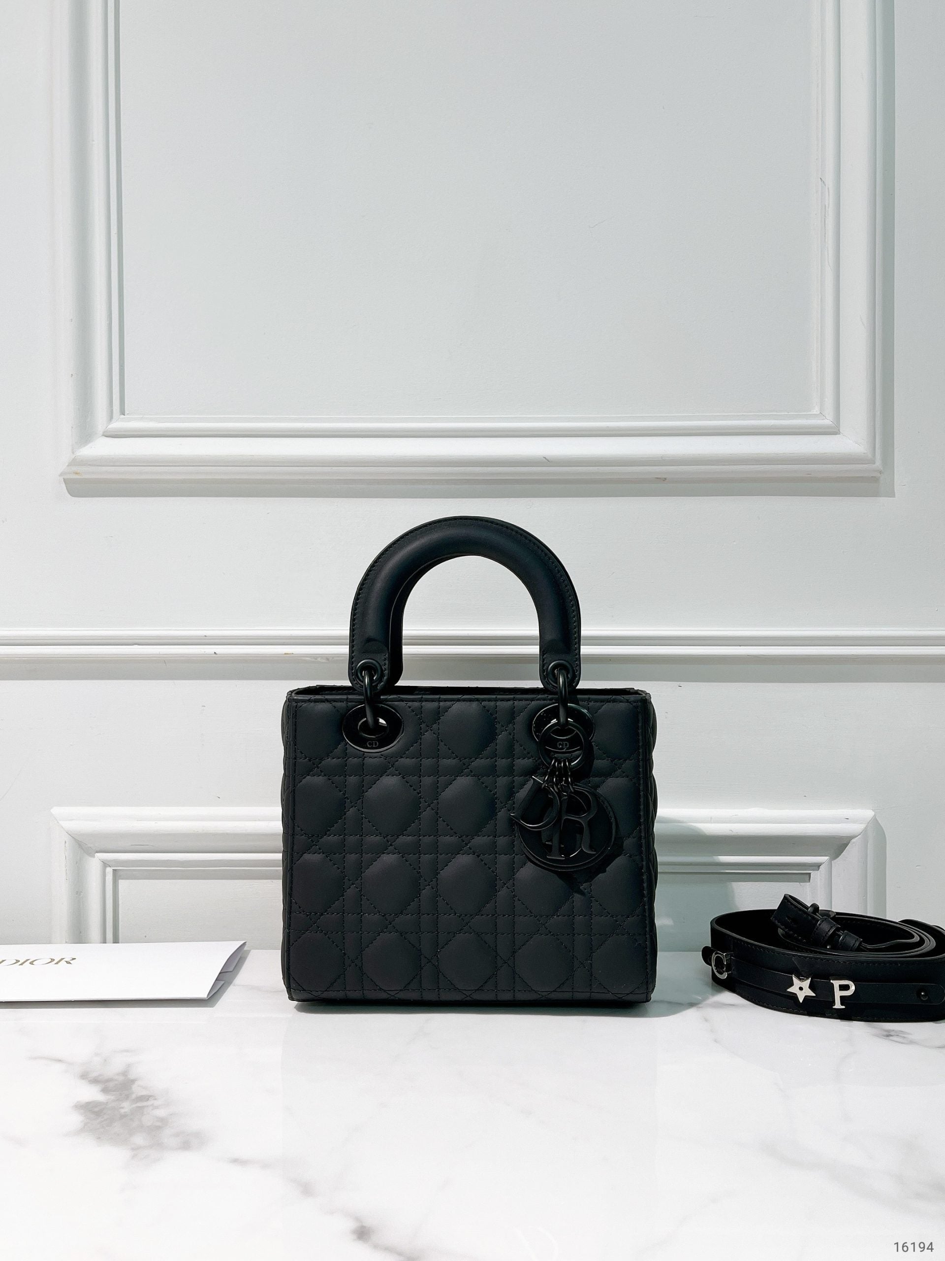 DIOR SMALL LADY DIOR, So Black
