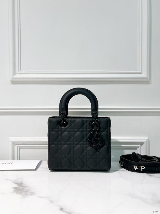 DIOR SMALL LADY DIOR, So Black