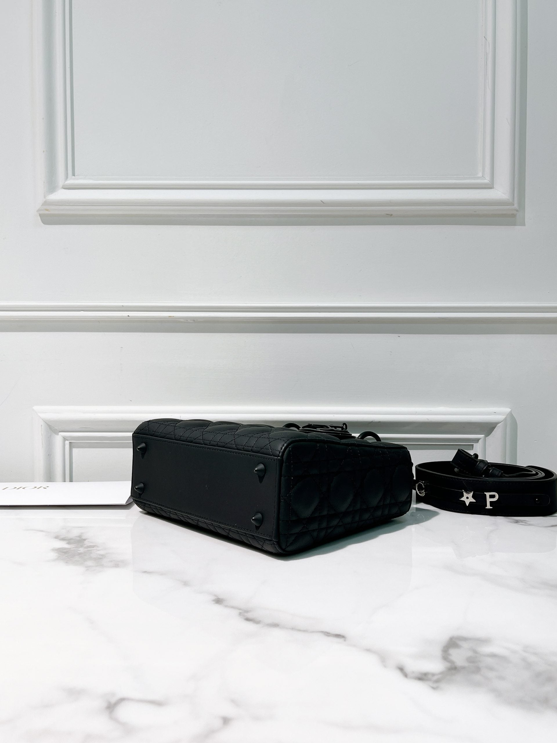 DIOR SMALL LADY DIOR, So Black