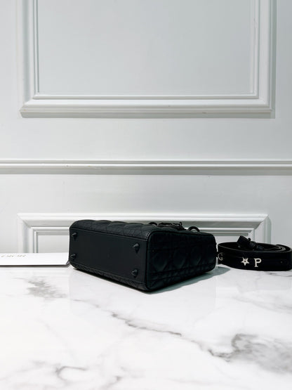 DIOR SMALL LADY DIOR, So Black