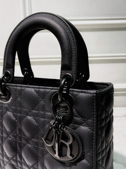 DIOR SMALL LADY DIOR, So Black