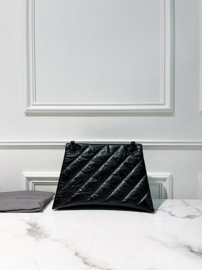 BALENCIAGA MEDIUM CRUSH, So Black