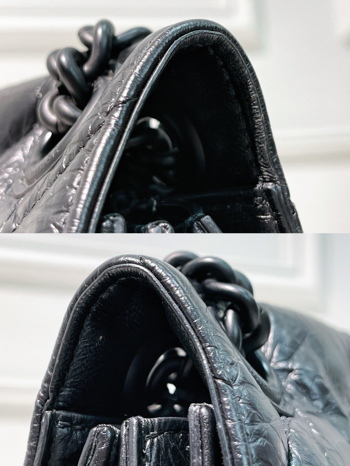 BALENCIAGA MEDIUM CRUSH, So Black