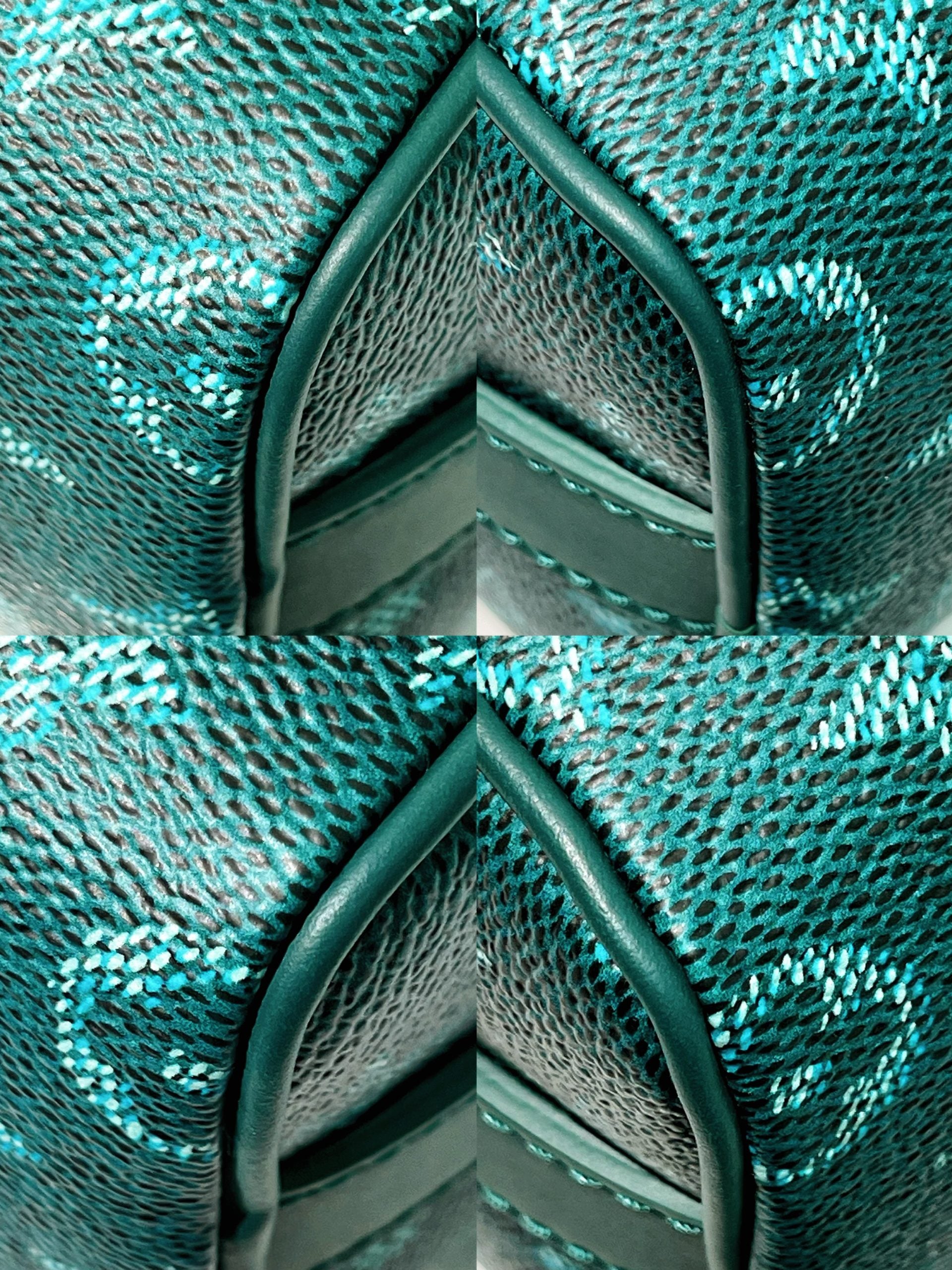 LV KEEPALL 25, Vert/Gold