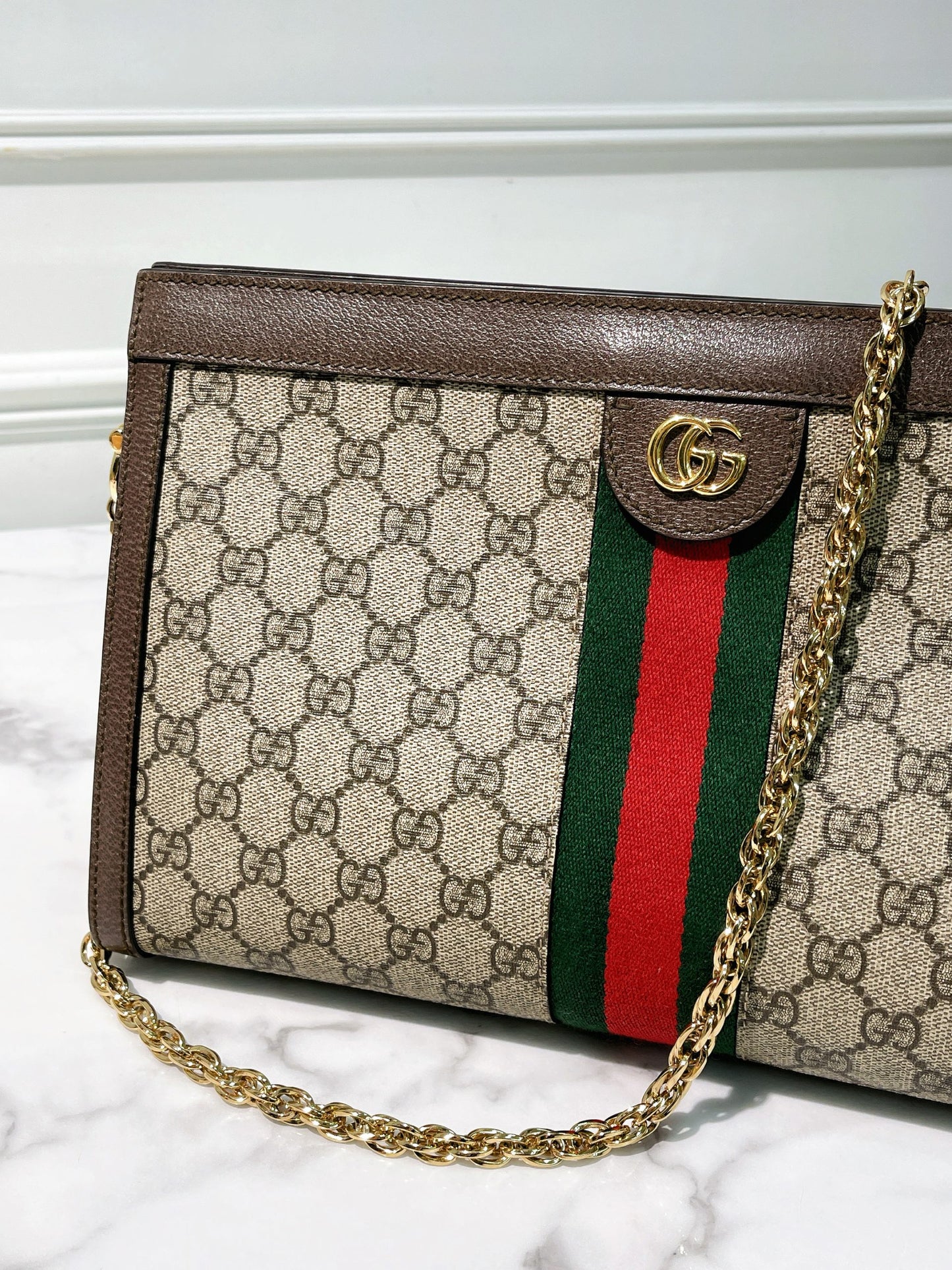 GUCCI OPHIDIA CLUTCH