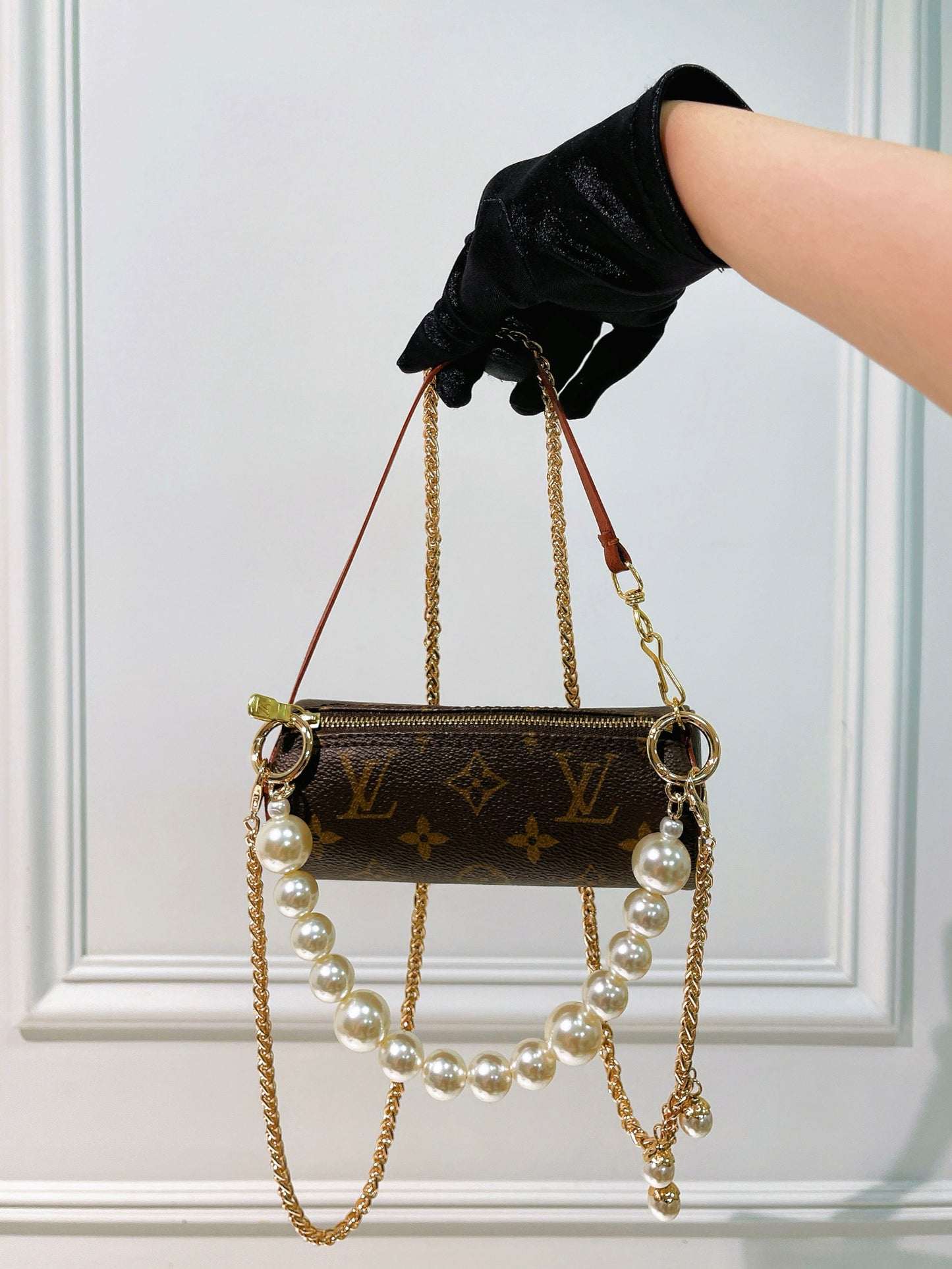LV VINTAGE MINI ROLLOR, Monogram