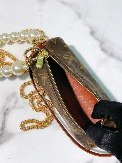 LV VINTAGE MINI ROLLOR, Monogram