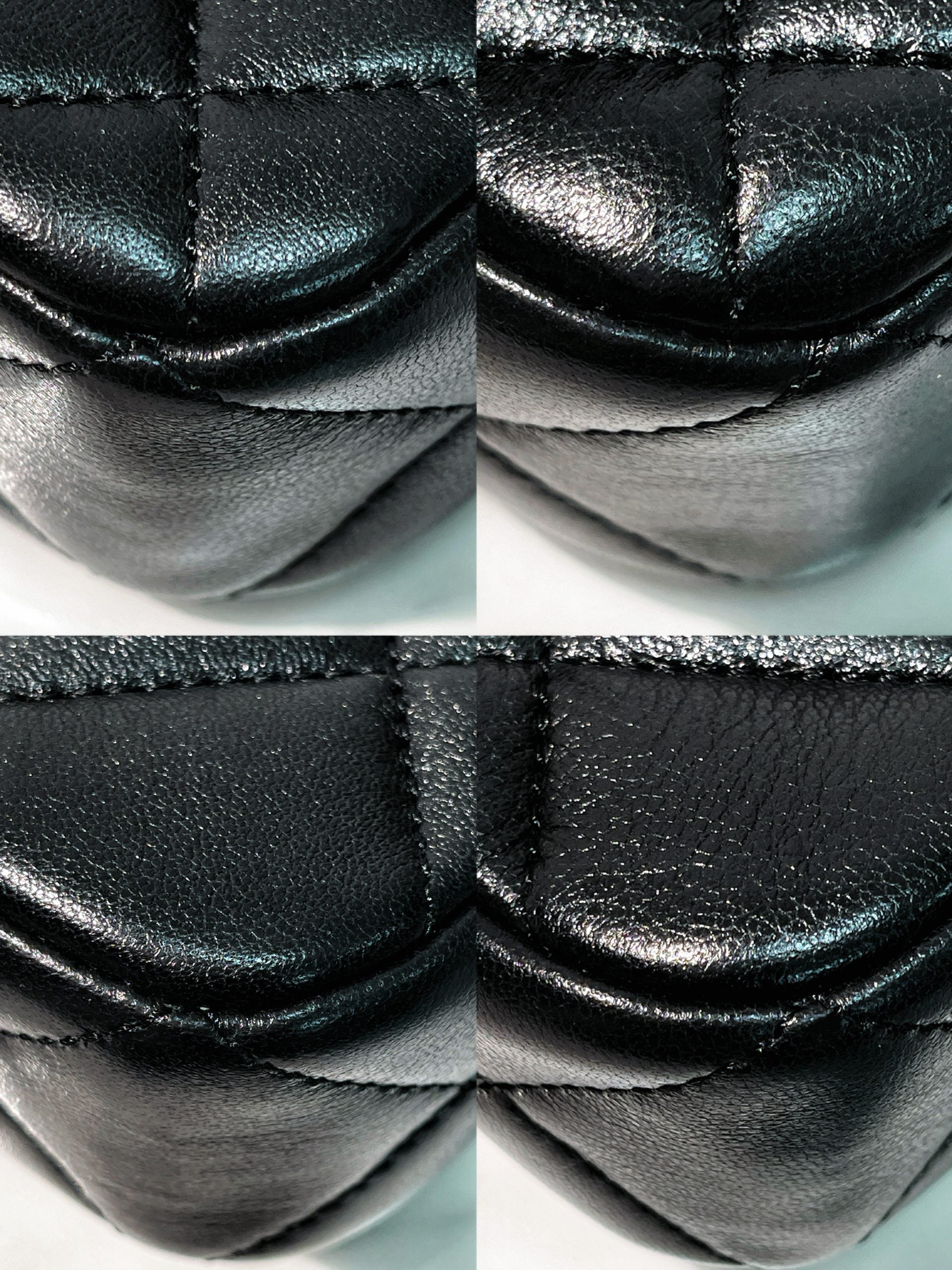 CHANEL 24S MINI FLAP, Black/Gold