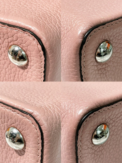 LV CAPUCINE BB, Pink/Silver