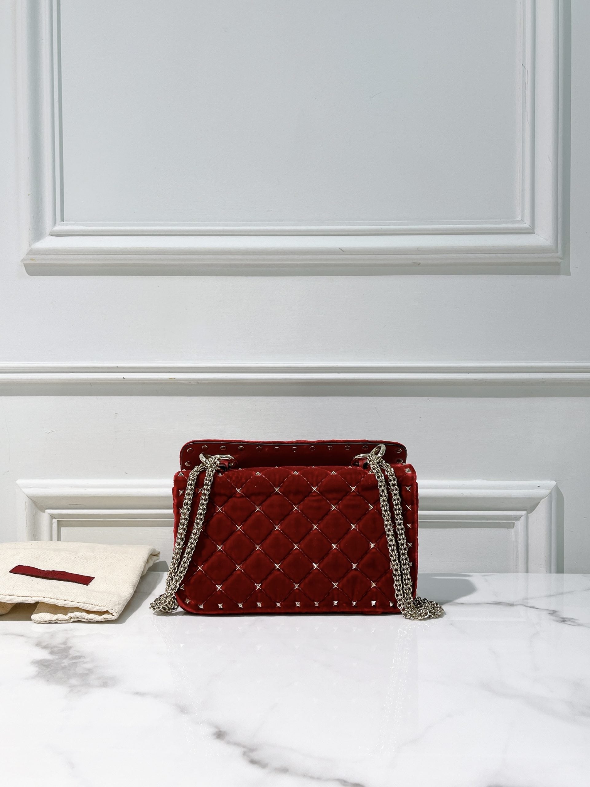 VALENTINO SPIKE, Red/Gold