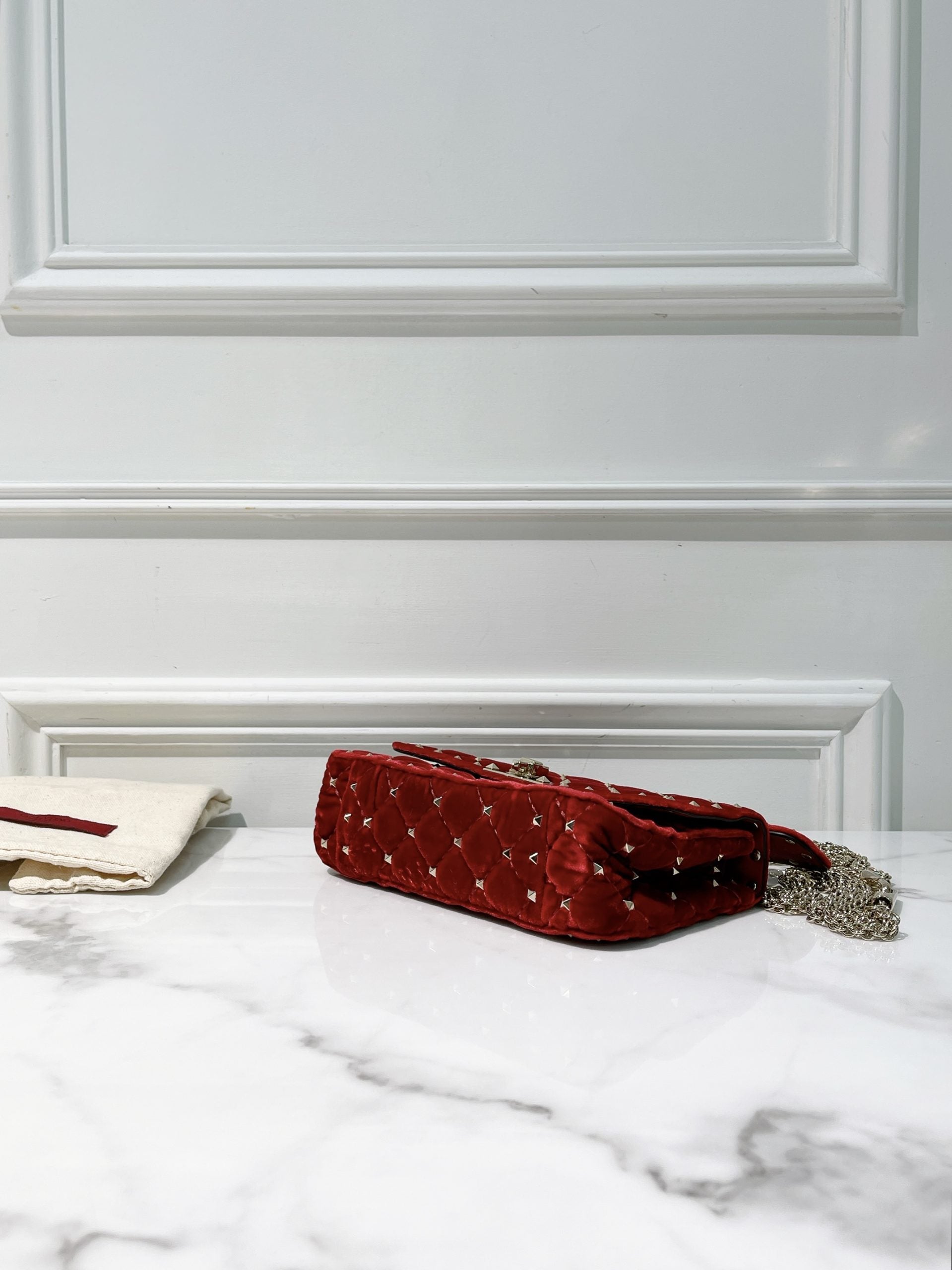 VALENTINO SPIKE, Red/Gold