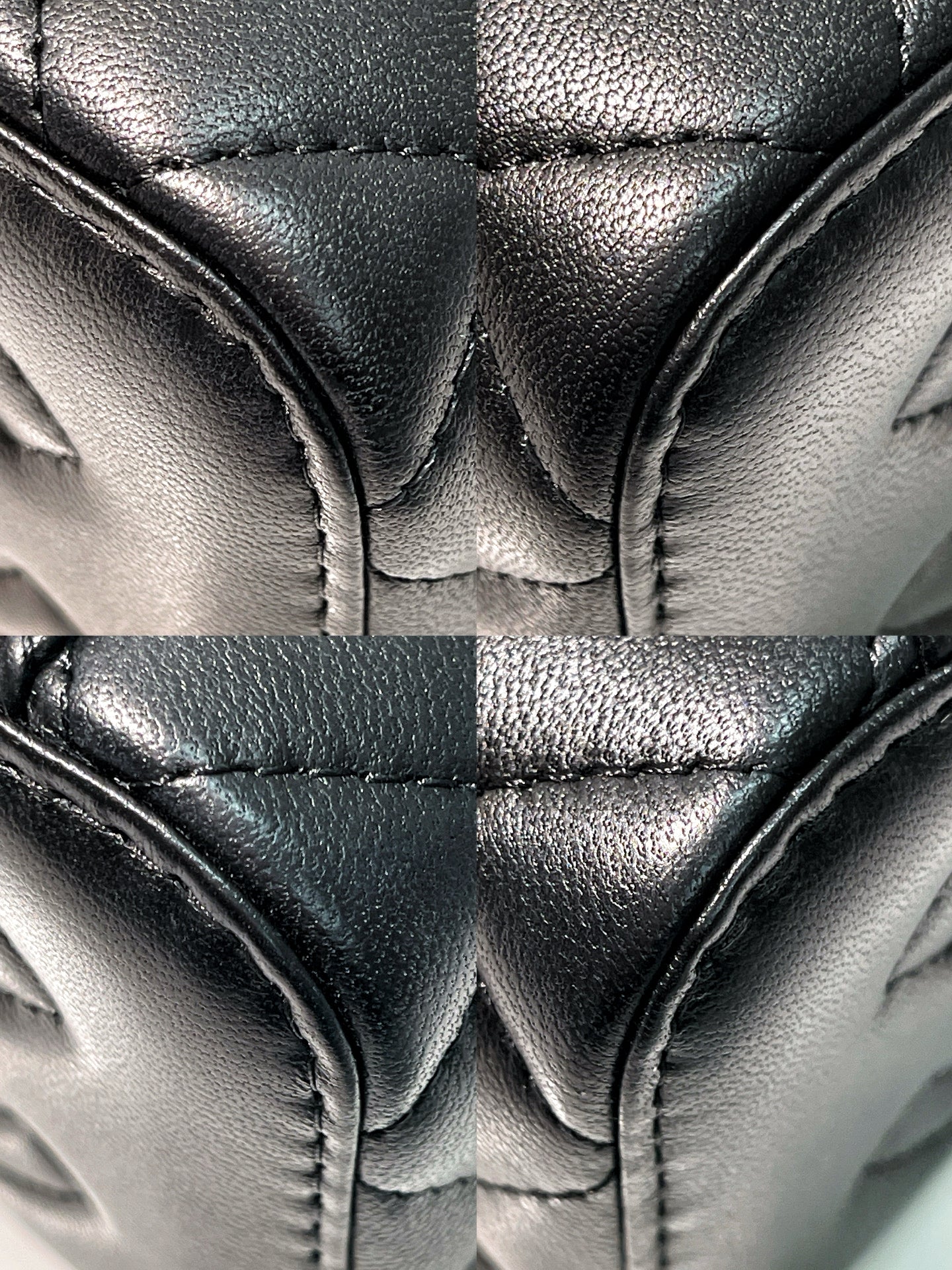 CHANEL 23C PEARL CRUSH MINI VANITY, Black/Gold