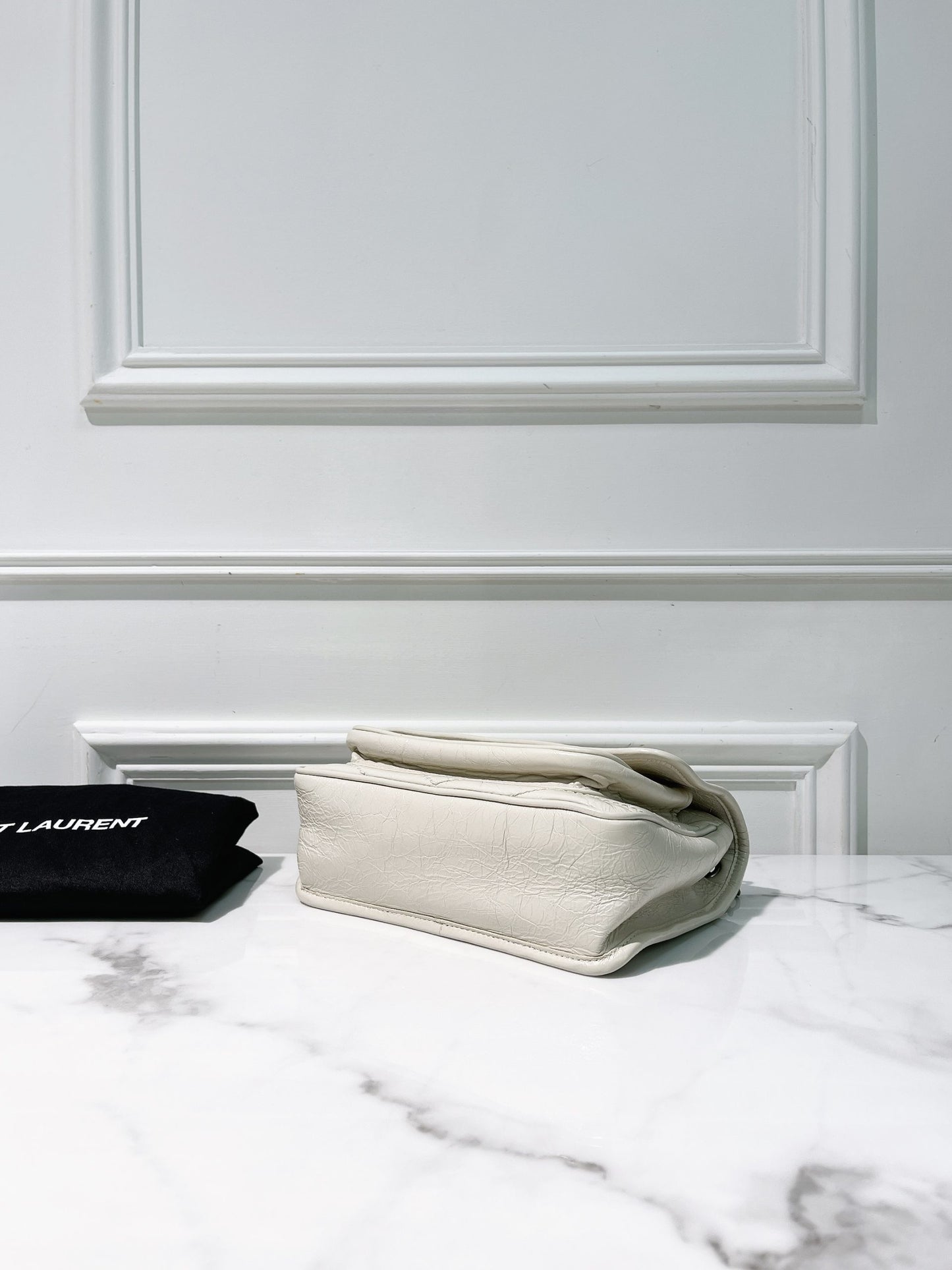 YSL NIKI BABY, White/Sliver