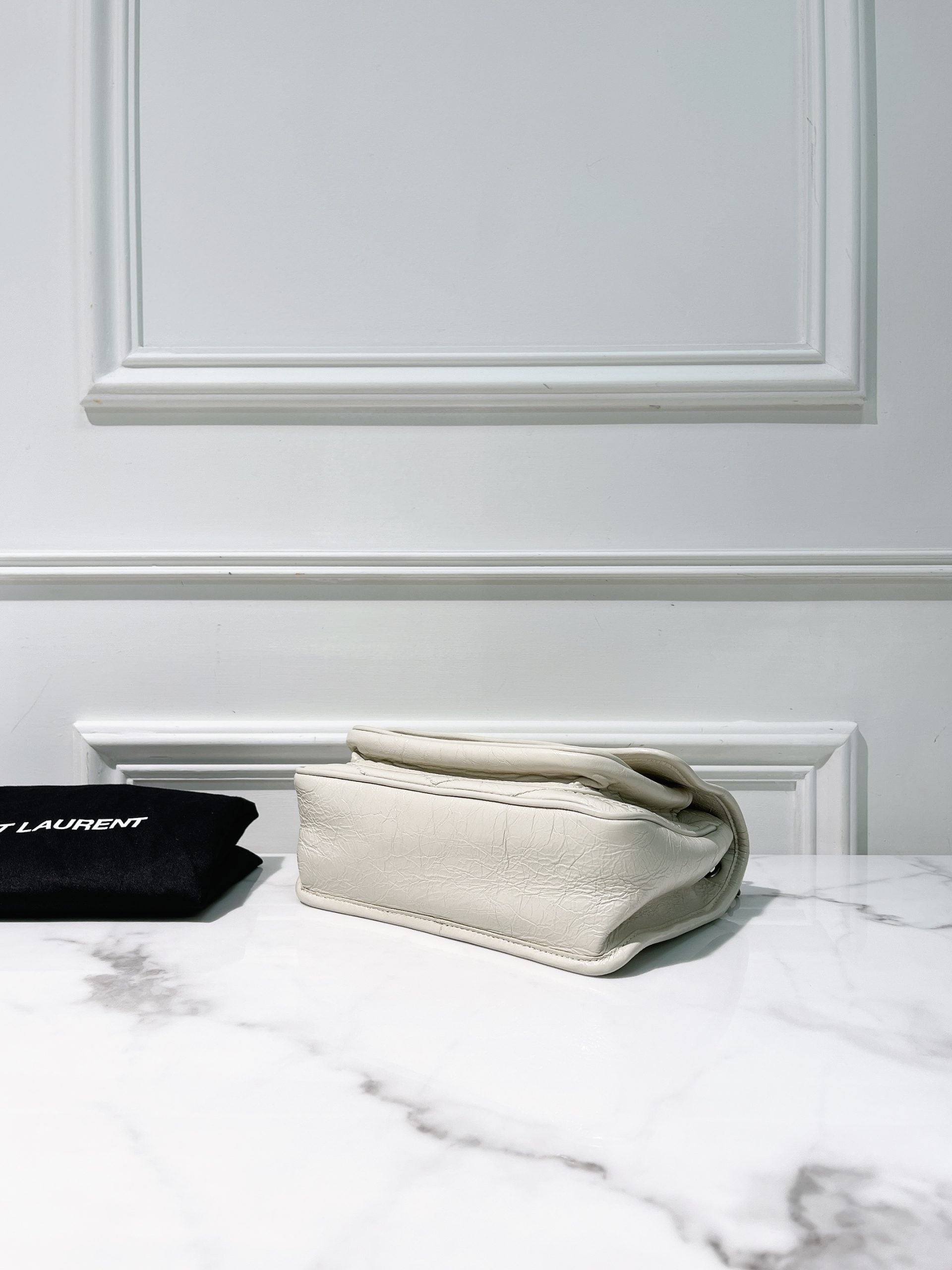 YSL NIKI BABY, White/Sliver