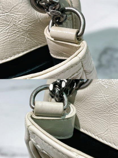 YSL NIKI BABY, White/Sliver