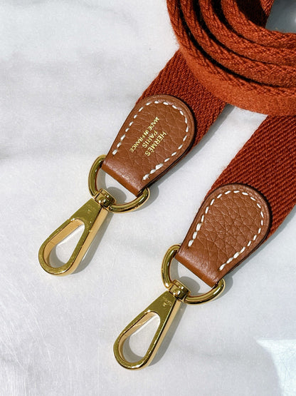 HERMES MINI EVELYNE, Gold/Gold