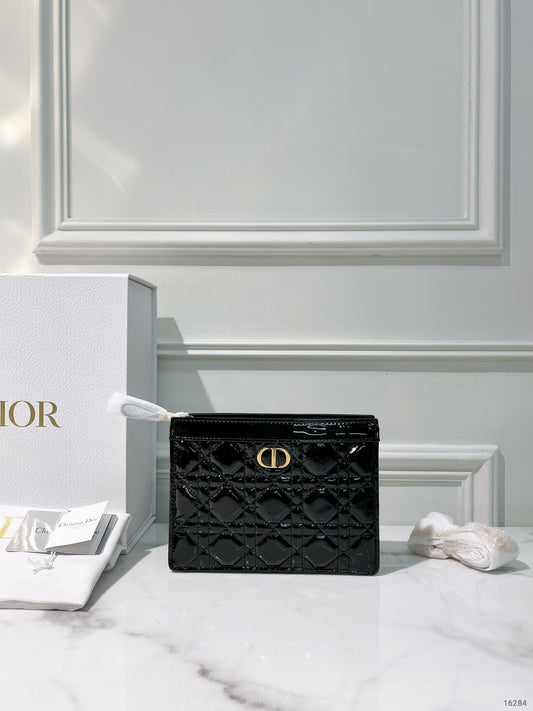 DIOR CARO EVERY DIOR POUCH, Black/Gold