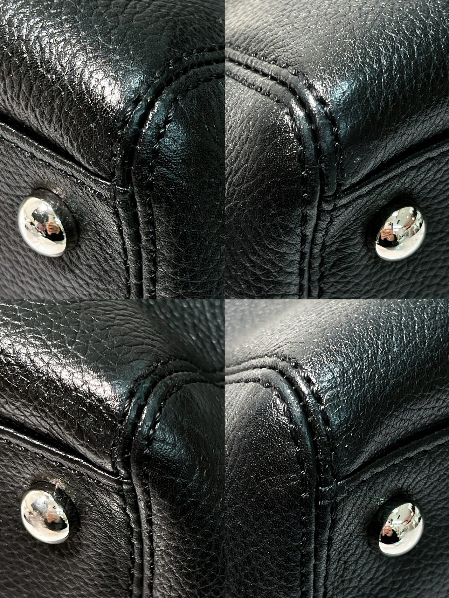 CHANEL CERF, Black/Silver