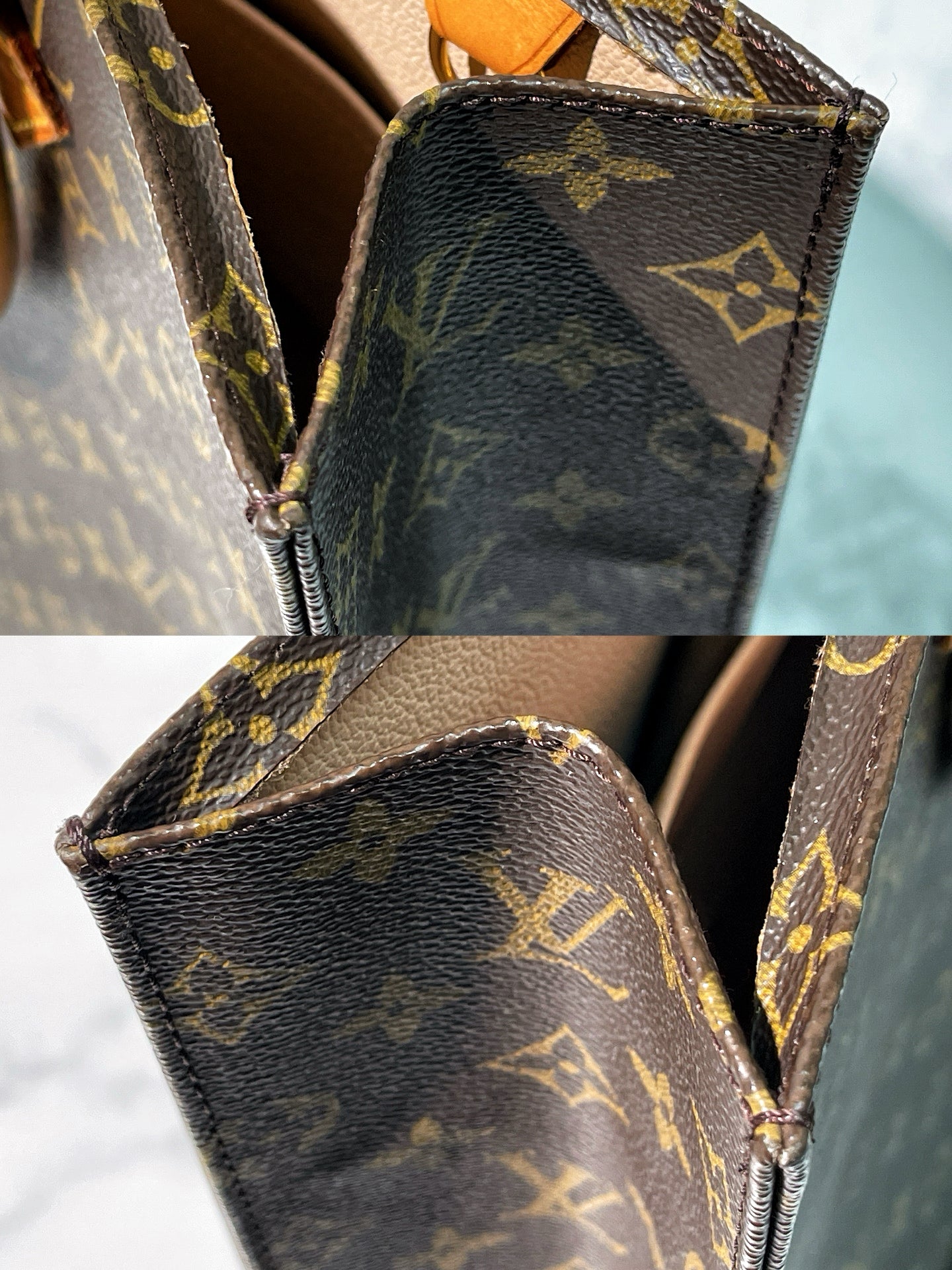 LV VINTAGE TOTE, Monogram