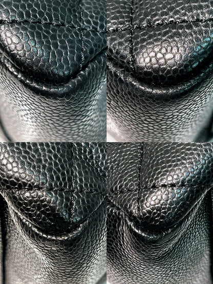 CHANEL GRAND SHOPPING TOTE, Black/Gold