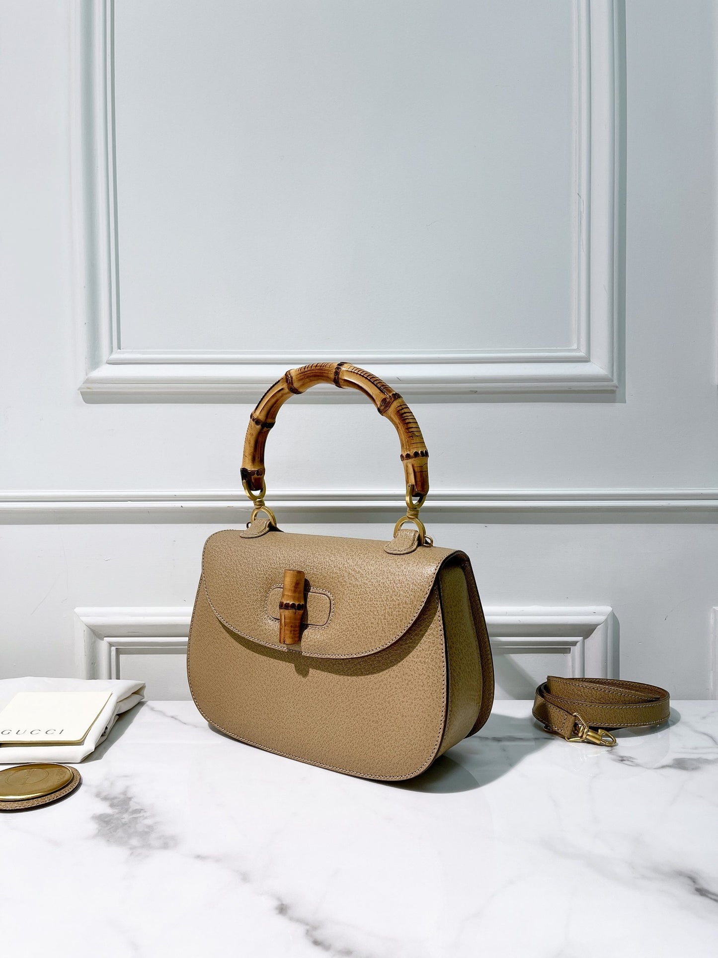 GUCCI BAMBOO TOP HANDLE BAG