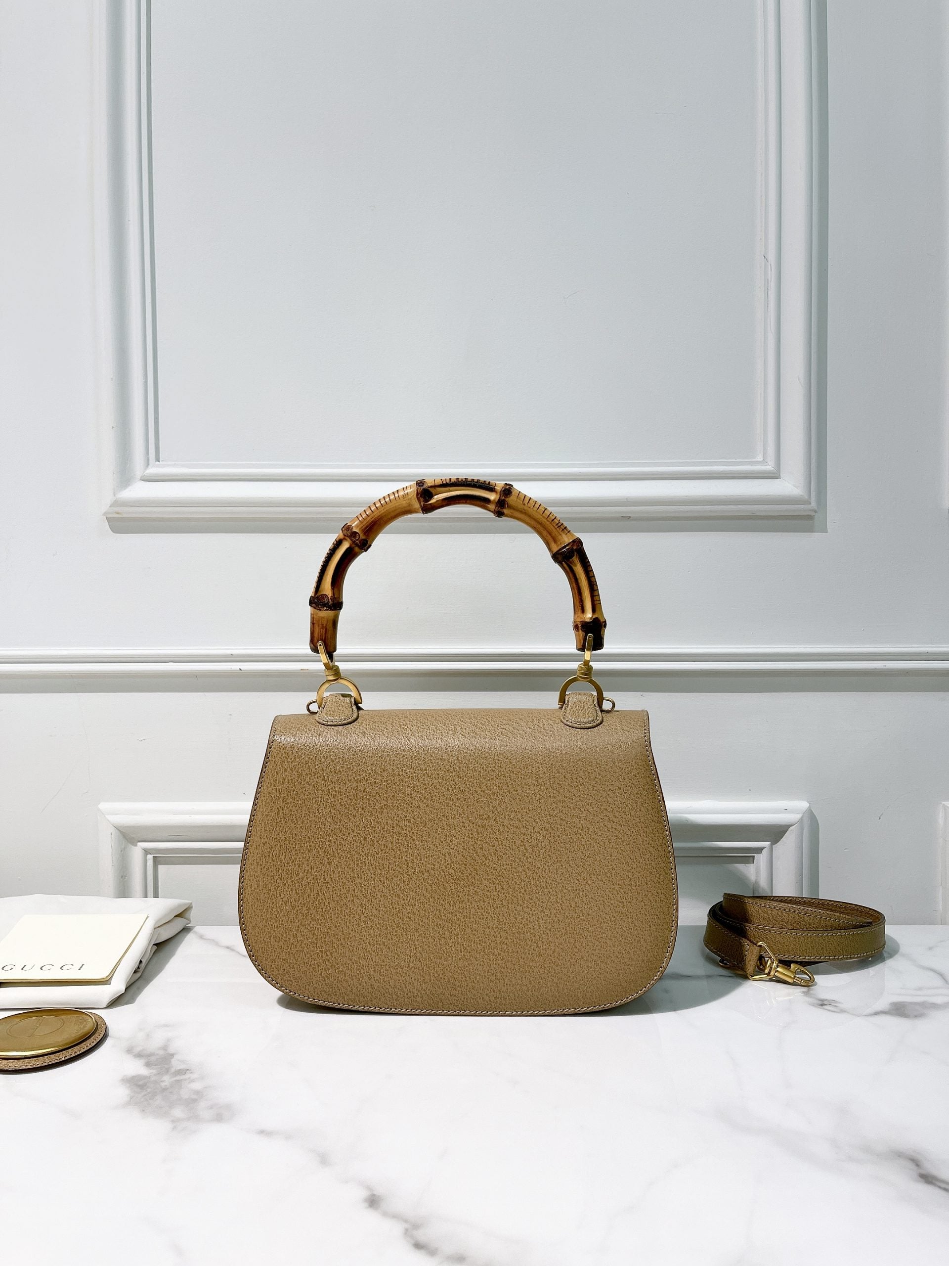 GUCCI BAMBOO TOP HANDLE BAG